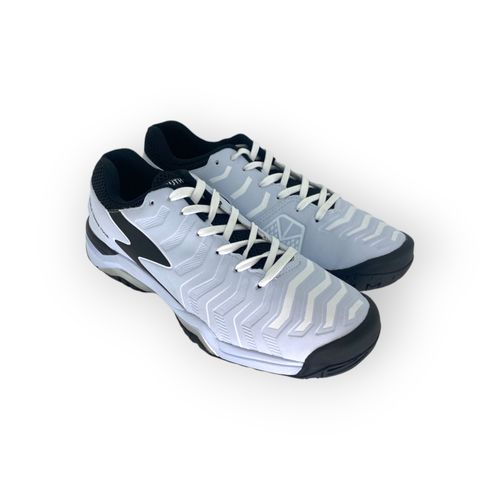 Zapatilla South 1 Slam Acordonada Relieve Blanco