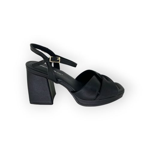 Sandalia Piccadilly Eloisa Faja Trenzada Negro