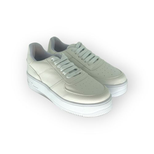 Zapatilla Outlet Acordonada Blanco