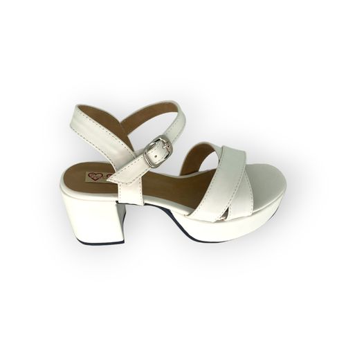 Sandalia Antolina Plataforma Blanco