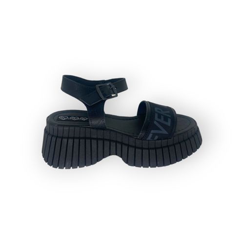 Sandalia Outlet Base Faja Negro