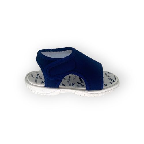 Sandalia Diuff Betina JR Elastico Abrojo Azul