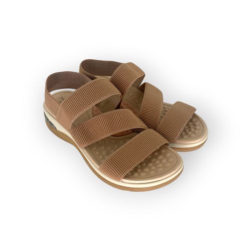 Sandalia Modare Elastico Burbuja Nude