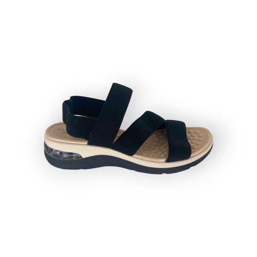Sandalia Modare Elastico Burbuja Negro