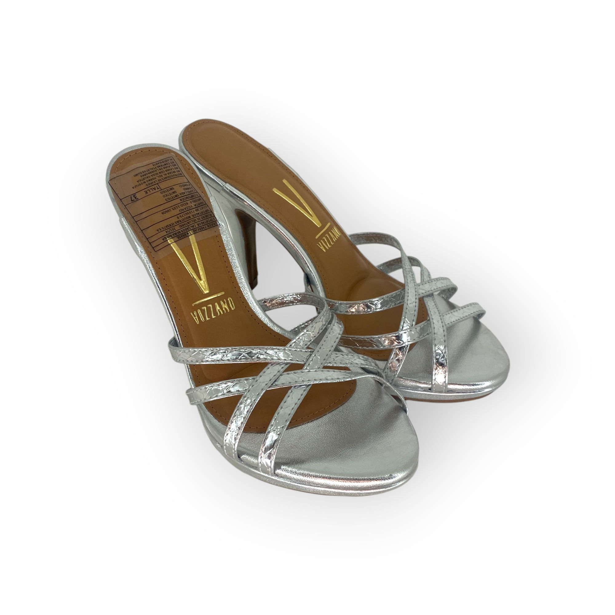 Cadena Dorada Modelo De Zapatos Suecos Zuecos Vizzano Zapatosnet