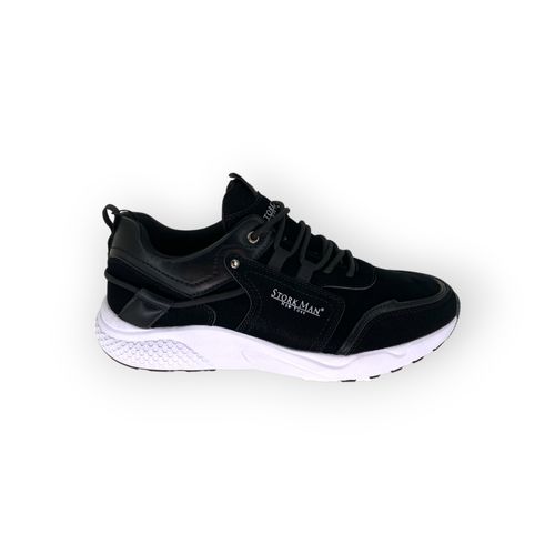 Zapatilla Stork Man Chester Negro