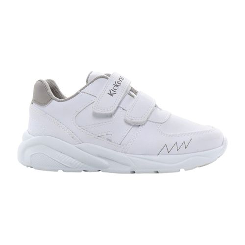 Zapatilla Kickers Miles Blanco Gris