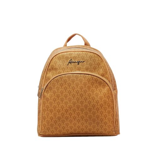 Mochila Amayra Bolsillo Camel