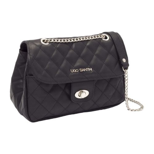 Cartera Ugo Santini Iris Negro