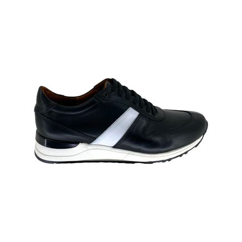 Zapatilla Franco Pasotti Salvi Acordonada Negro Blanco