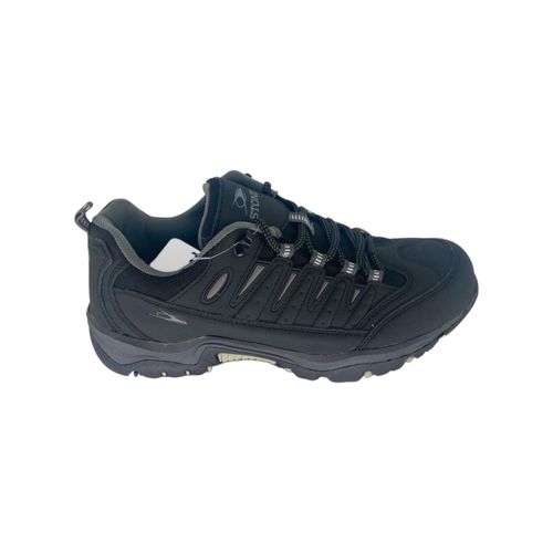Zapatilla Stone Acordonada Negro Gris
