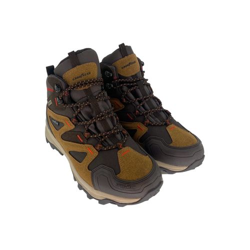 Botineta Goodyear Trekking Marron Rojo