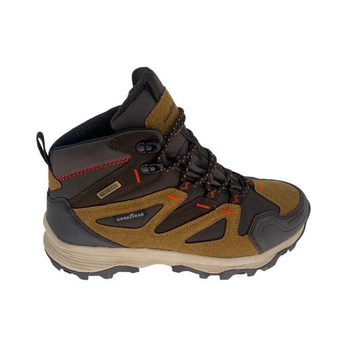 Botineta Goodyear Trekking Marron Rojo