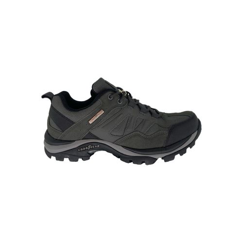 Zapatilla Goodyear Acordonada Gris Oscuro