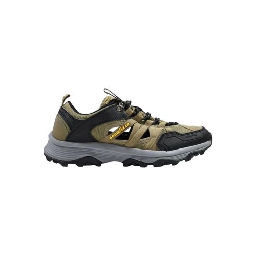 Zapatilla Goodyear Calada Marron Negro