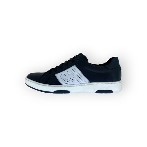 Zapatilla Pasotti Macerata Negro Blanco