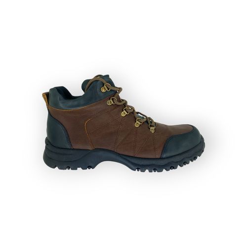 Borcego Trekking Tomahawk Combinado Marron