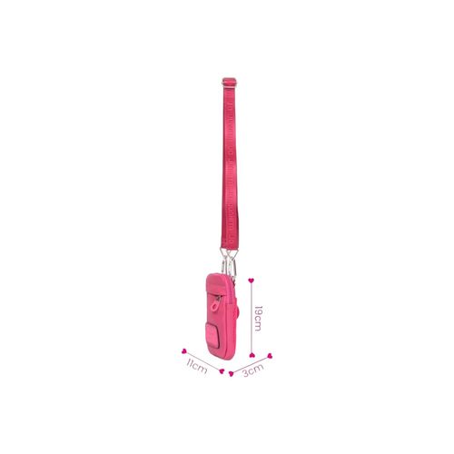Porta Celular Juanita Jo Drika Fucsia