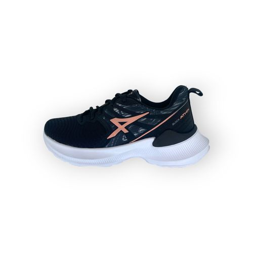 Zapatilla Athix Block Negro Rosa