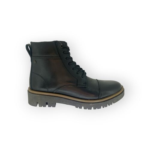 Borcego Ringo Urco Acordonado Negro