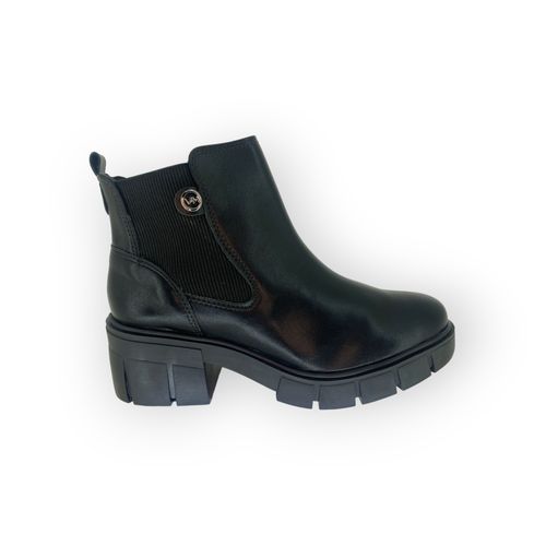 Bota Via Marte Dos Elasticos Negro