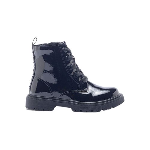 Borcego Kickers Fashionist Charol Negro