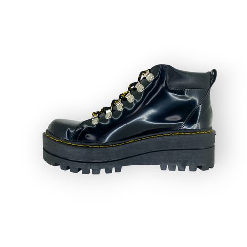 Borcego Lemon Pie Fiona Tira Charol Negro