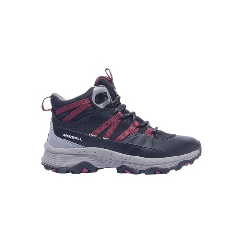 Zapatilla Merrell Soren Mid Caña Negro Trekking
