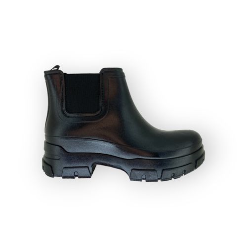 Bota Outlet Praga Lluvia Brillo Negro