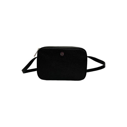 Bandolera Besha Cobi Negro Niquel