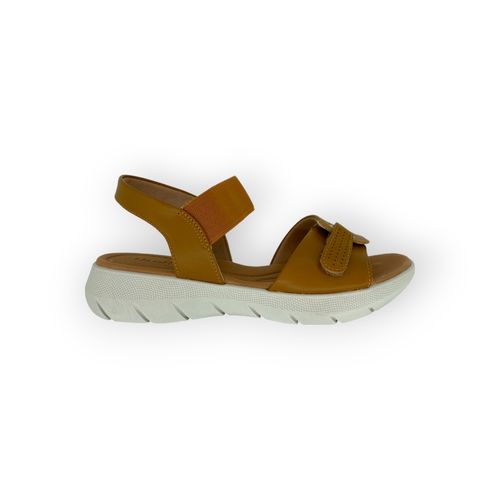 Sandalia Usaflex Elastico Tan