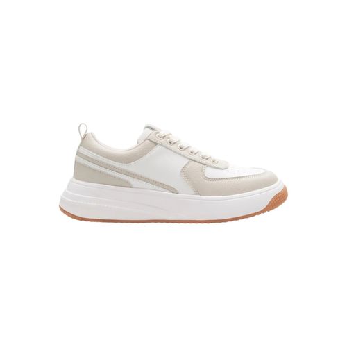 Zapatilla Lady Stork Alicia Blanco Beige