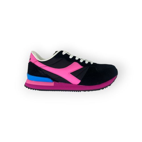 Zapatilla Diadora Camaro Joy Negro Fucsia