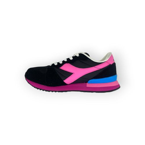 Zapatilla Diadora Camaro Joy Negro Fucsia