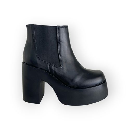 Bota Lemon Pie Plataforma Negro