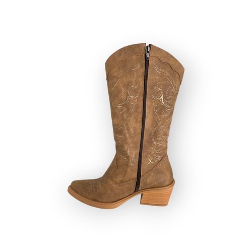 Texana Outlet Bordada Tostado