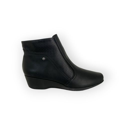 Bota Piccadilly Cierre Negro