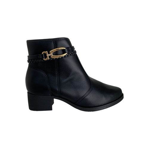 Bota Moleca Vestir Negro