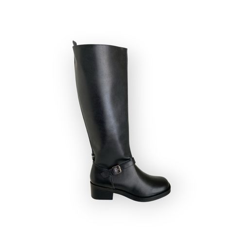 Bota Via Marte Hebilla Negro
