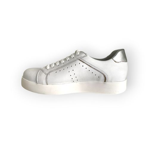 Zapatilla Tiziano Acordonado Blanco