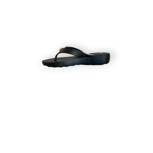 Ojota Sua Cia Aplique Negro