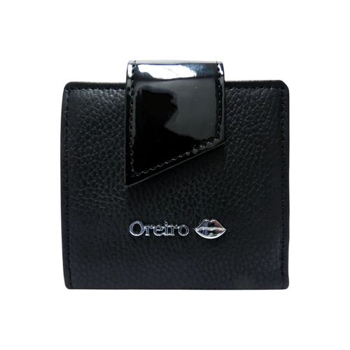 Billetera Las Oreiro Solapa Negro