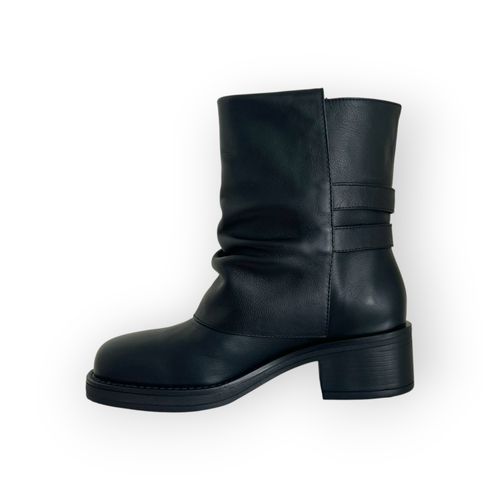 Bota Micadel Dos Hebillas Negro