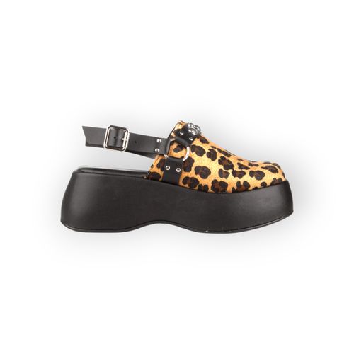 Zueco Citadina Cerrado Animal Print